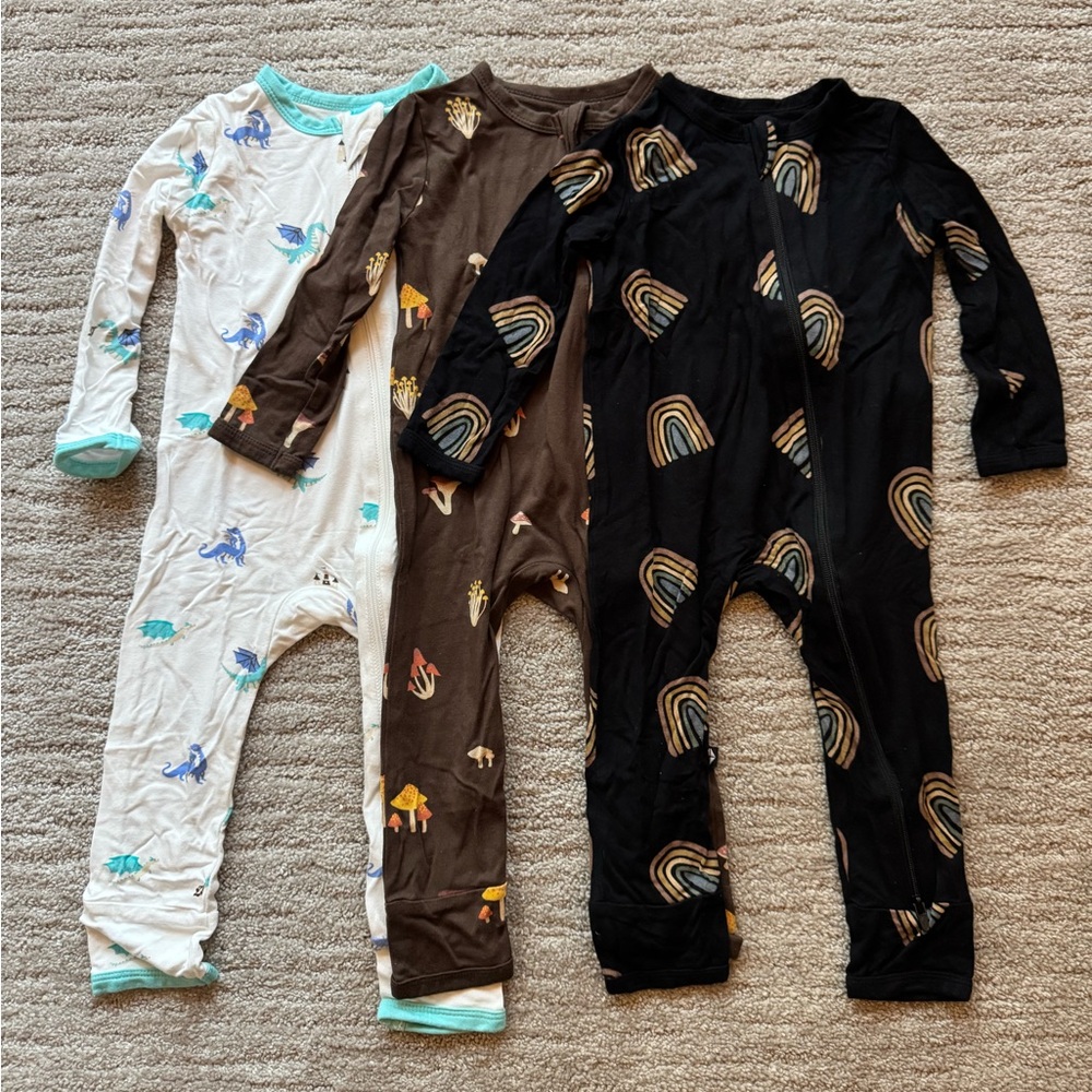 Kyte Baby Zippered Romper Bundle - 12-18 months